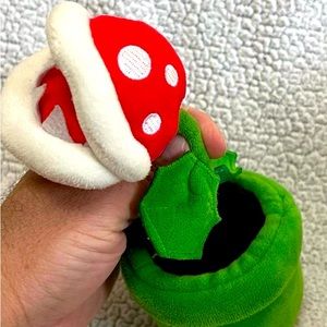 Super Mario Bros Piranha Plant Plush Toy - 8 inch